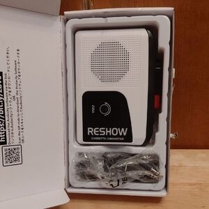 White and Black Cassette Converter